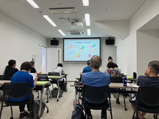 健康体力相談セミナーの様子