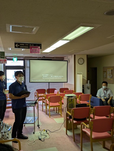 防災講座の様子