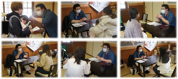 個別質問コーナーの様子