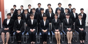 新入職員集合社員