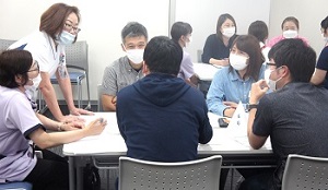 地域包括ケア連携懇話会の様子