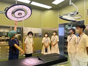 職業体験の様子