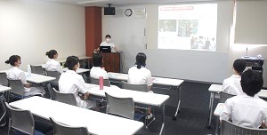 職業体験の様子