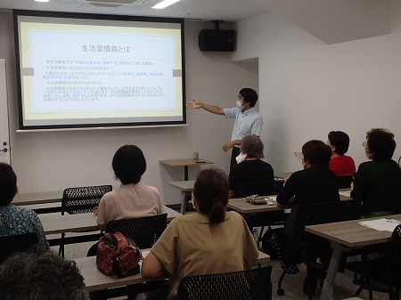 健康体力相談セミナーの様子