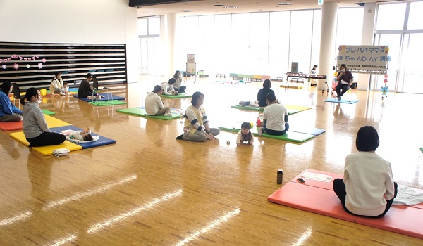 プレパパママと赤ちゃんDAYの様子