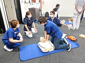 BLSセミナーの様子