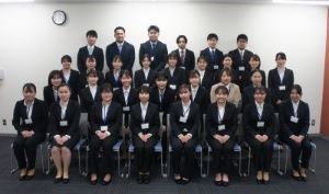 新入職員集合社員