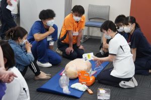 ＢＬＳセミナーの様子