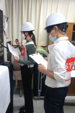 防災訓練の様子