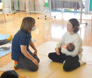 「プレパパママと赤ちゃんDAY」の様子