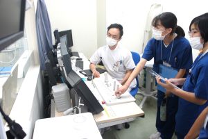 職場体験の様子