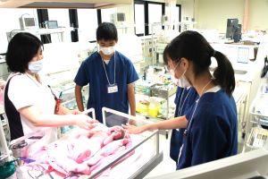 職場体験の様子