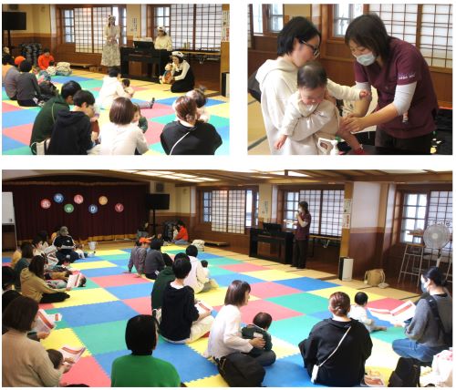 2025千本プラザ赤ちゃんDAY「リトミック＆コンサート」の様子