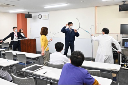 院内暴力対策講習会の様子