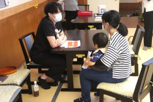 個別質問コーナーの様子