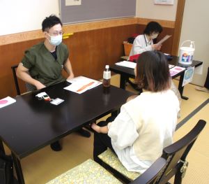 質問コーナーの様子